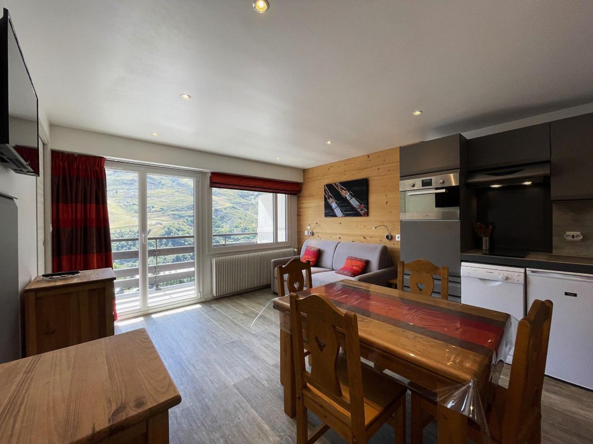 Studio Renove Pour 4, Ski Aux Pieds, La Croisette, Les Menuires - Fr-1-452-230 แซ็ง-มาร์แต็ง-เดอ-แบลวีย์ ภายนอก รูปภาพ