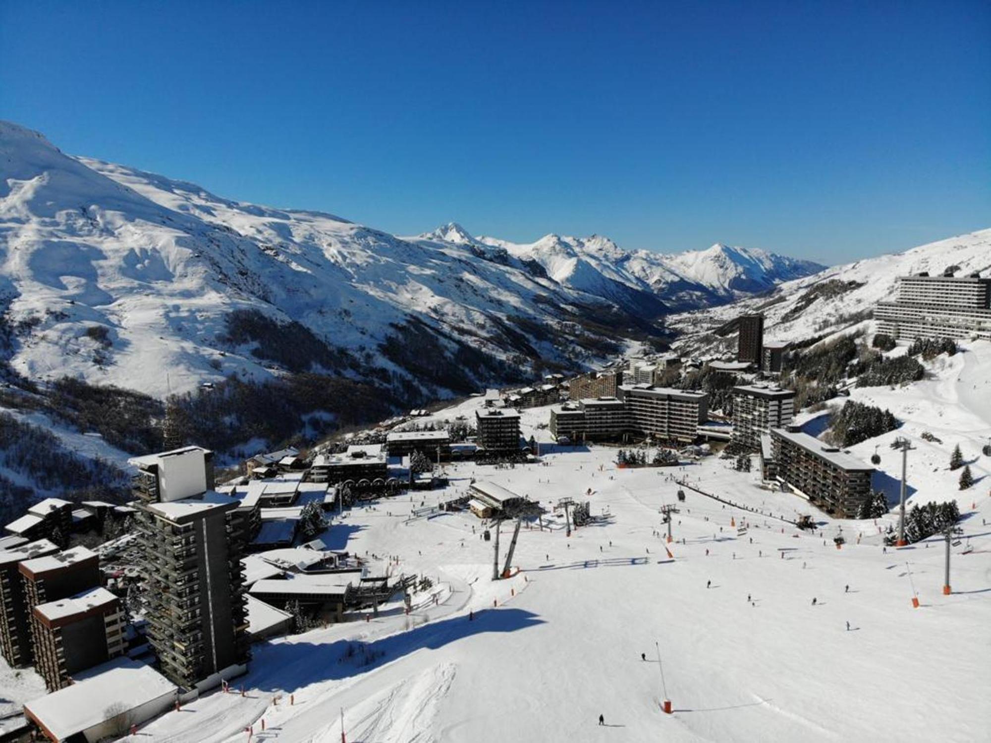 Studio Renove Pour 4, Ski Aux Pieds, La Croisette, Les Menuires - Fr-1-452-230 แซ็ง-มาร์แต็ง-เดอ-แบลวีย์ ภายนอก รูปภาพ