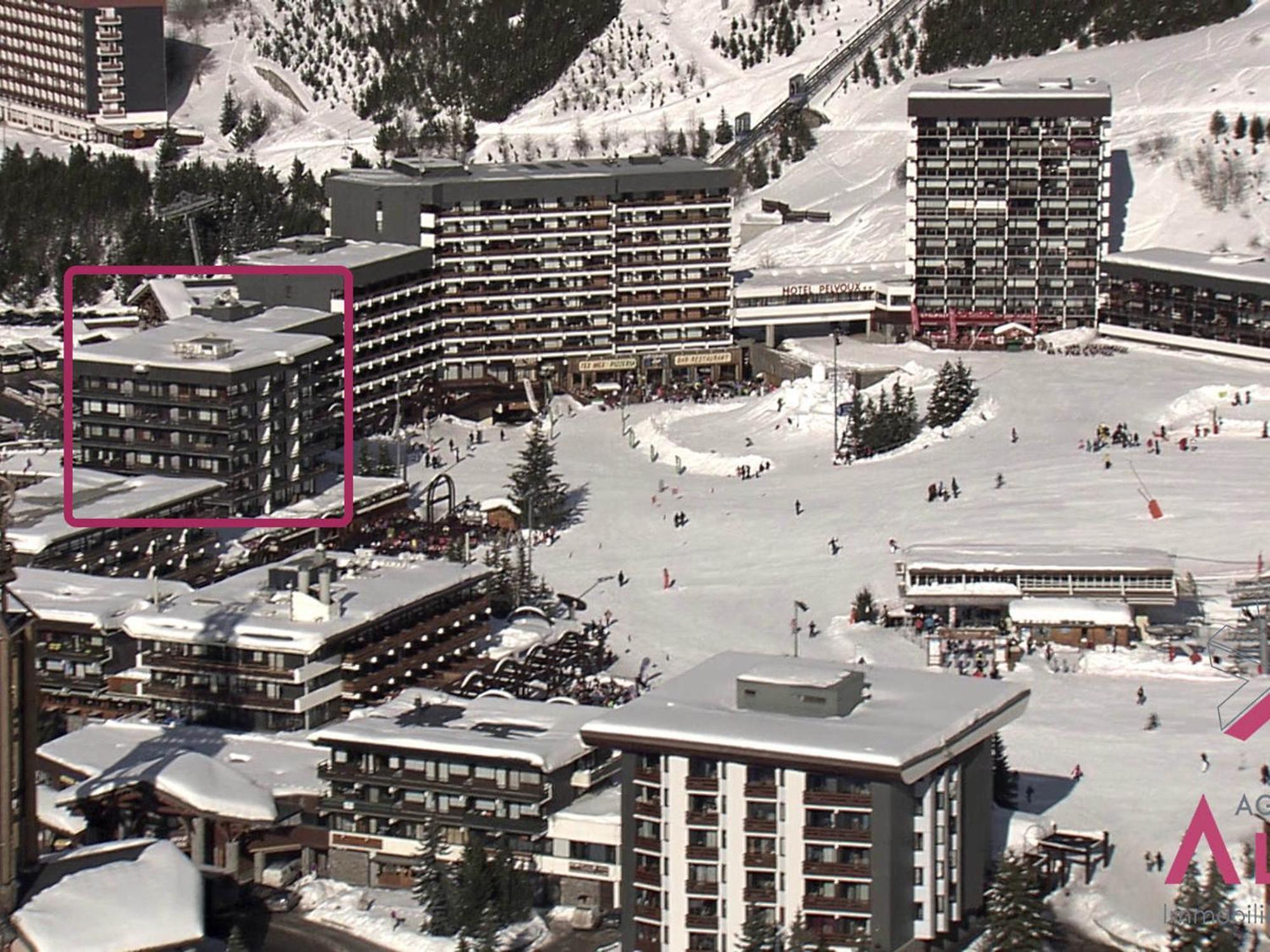 Studio Renove Pour 4, Ski Aux Pieds, La Croisette, Les Menuires - Fr-1-452-230 แซ็ง-มาร์แต็ง-เดอ-แบลวีย์ ภายนอก รูปภาพ